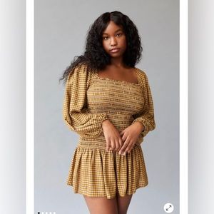 Urban Outfitters Francis Long Sleeve Mini Dress Size Medium